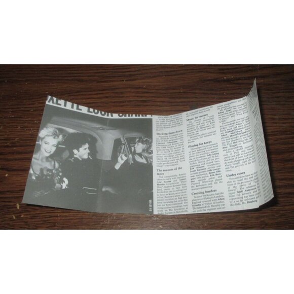 Roxette - Look Sharp! on cassette (EMI Records Canada, 1988) - Picture 4 of 4